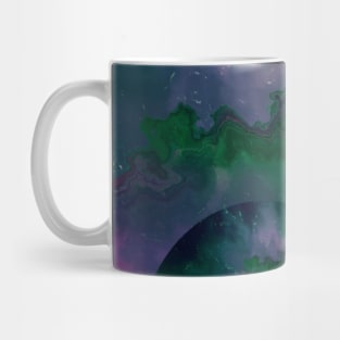 Marble Watercolor Night Sky Mug